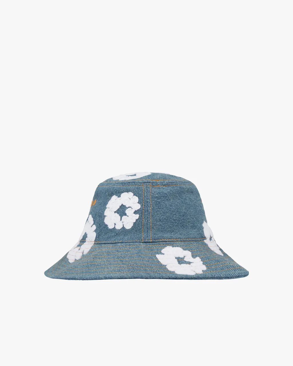 Denim Wreath Bucket Hat
