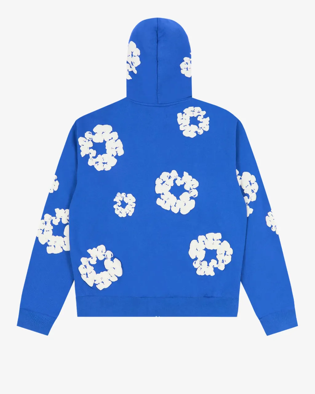 Cotton Wreath Zip Hoodie