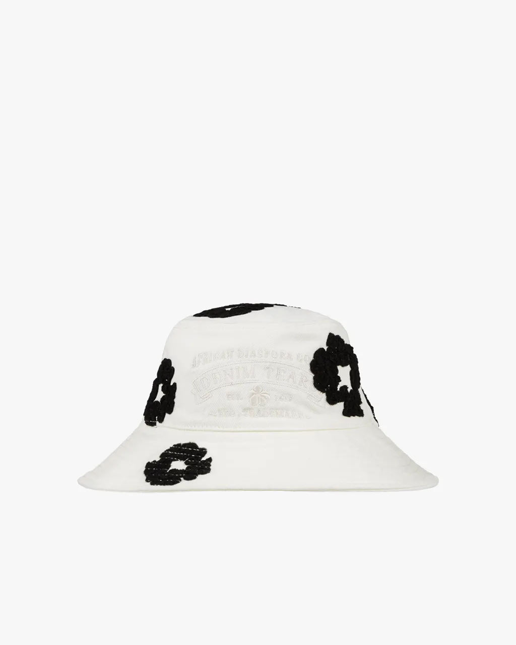 Denim Wreath Bucket Hat