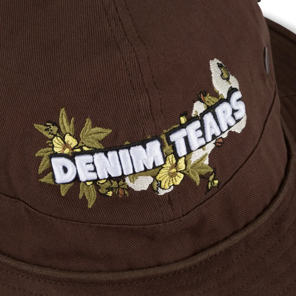 Floral Logo Bucket Hat