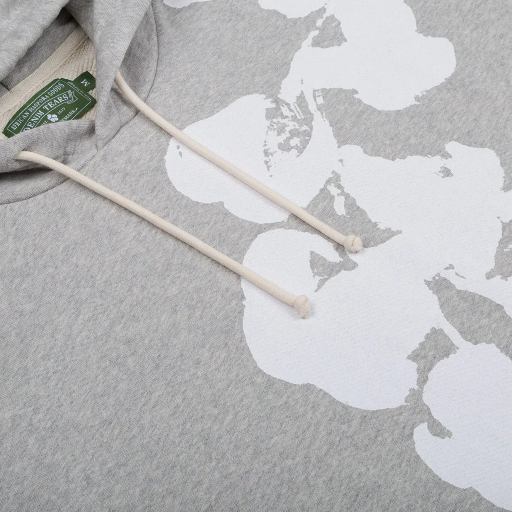 Jumbo Wreath Hoodie Grey