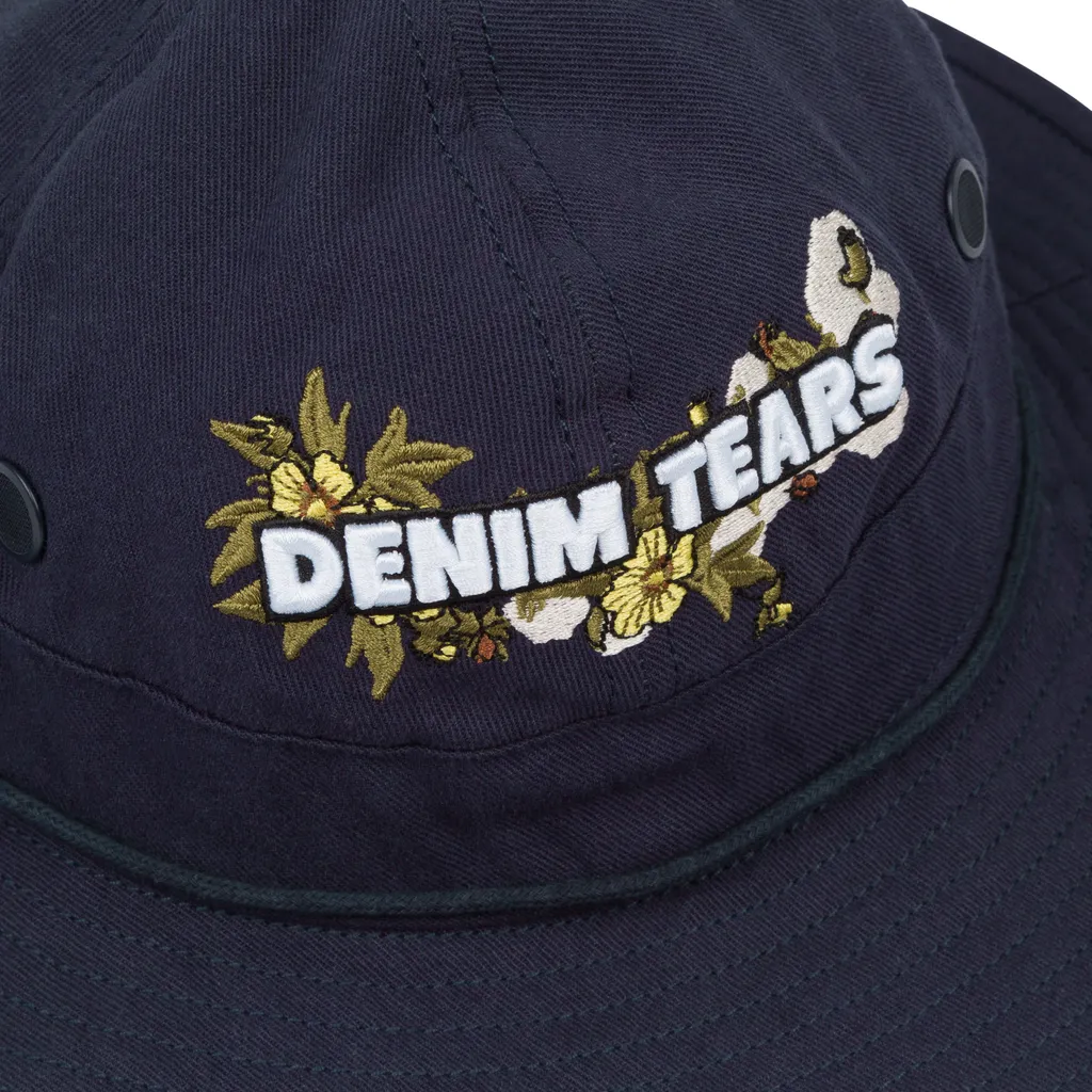Floral Logo Bucket Hat
