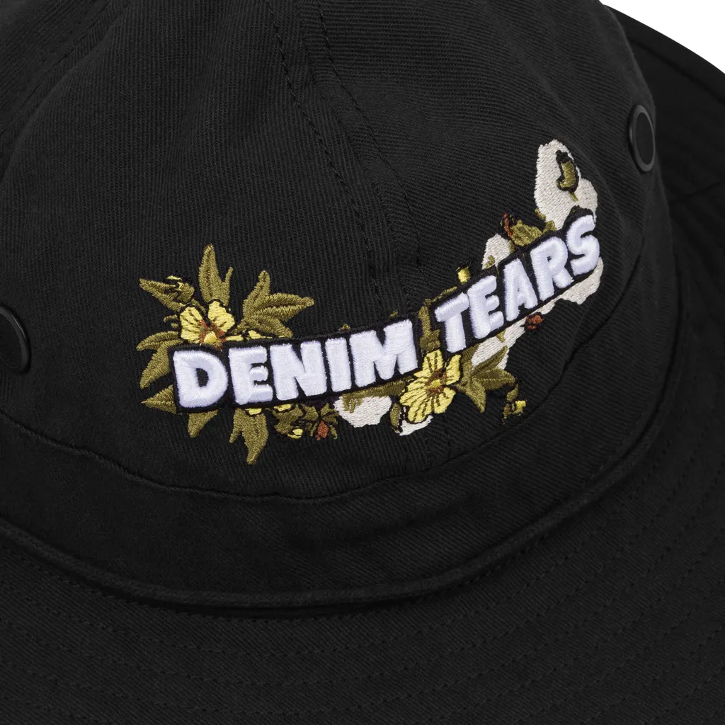 Floral Logo Bucket Hat