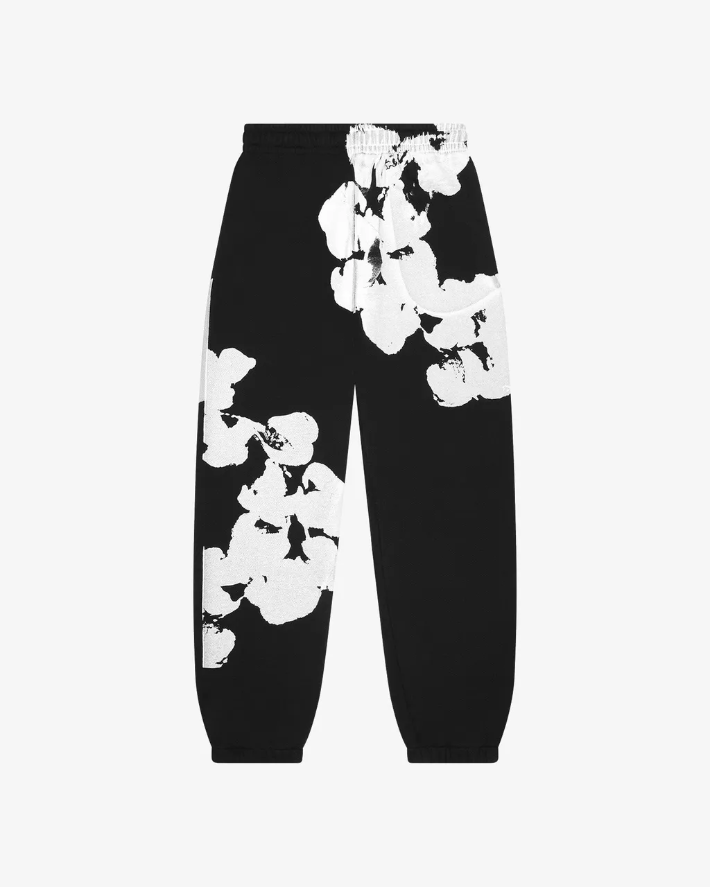 Jumbo Wreath Sweatpants Black