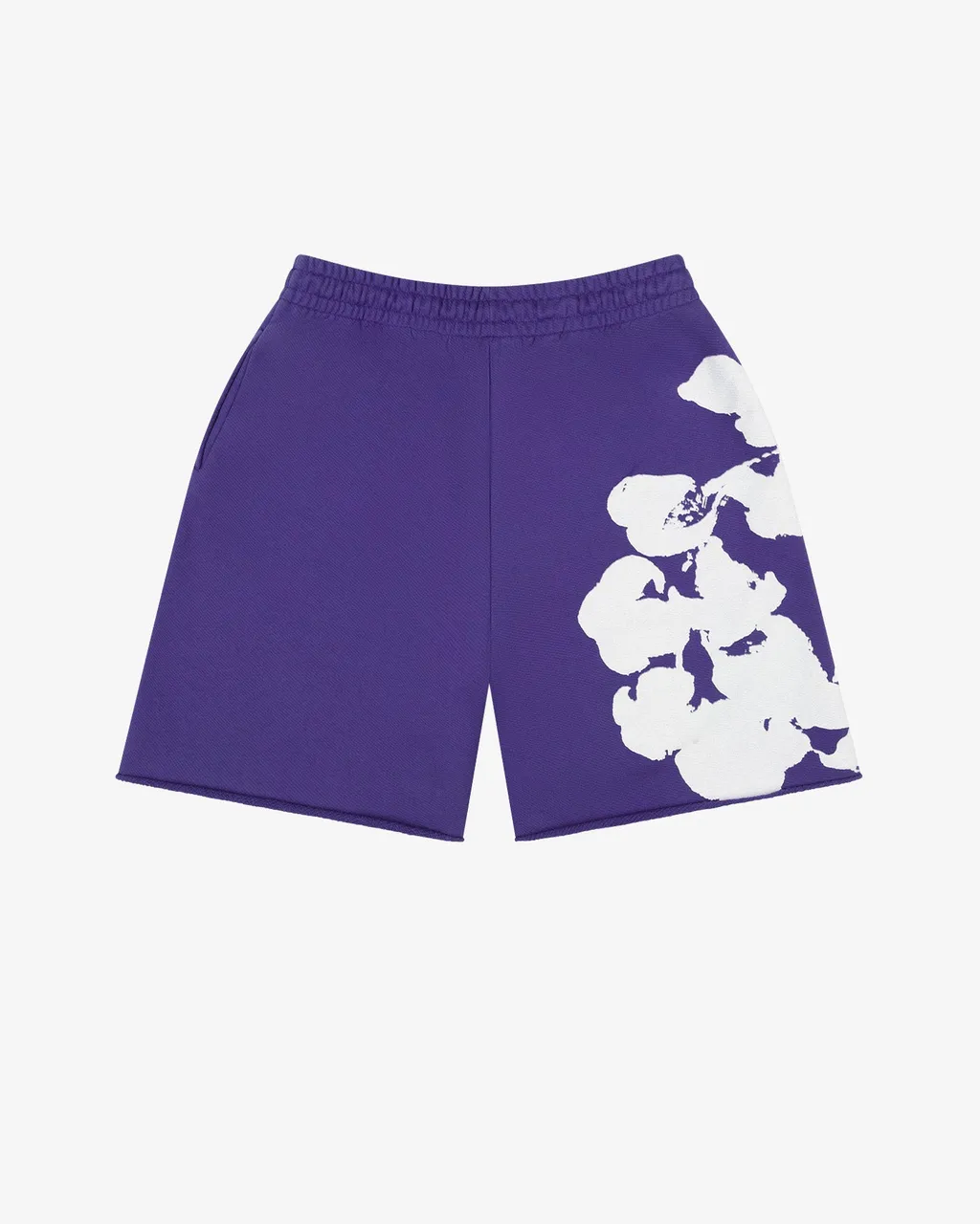 Jumbo Wreath Sweat Shorts Purp