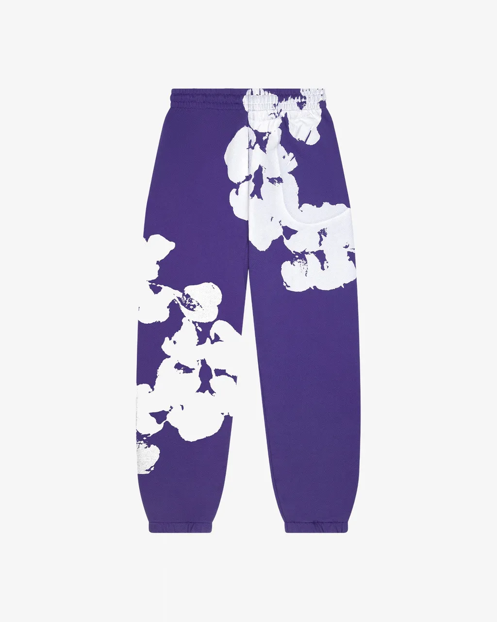 Jumbo Wreath Sweatpants Purple