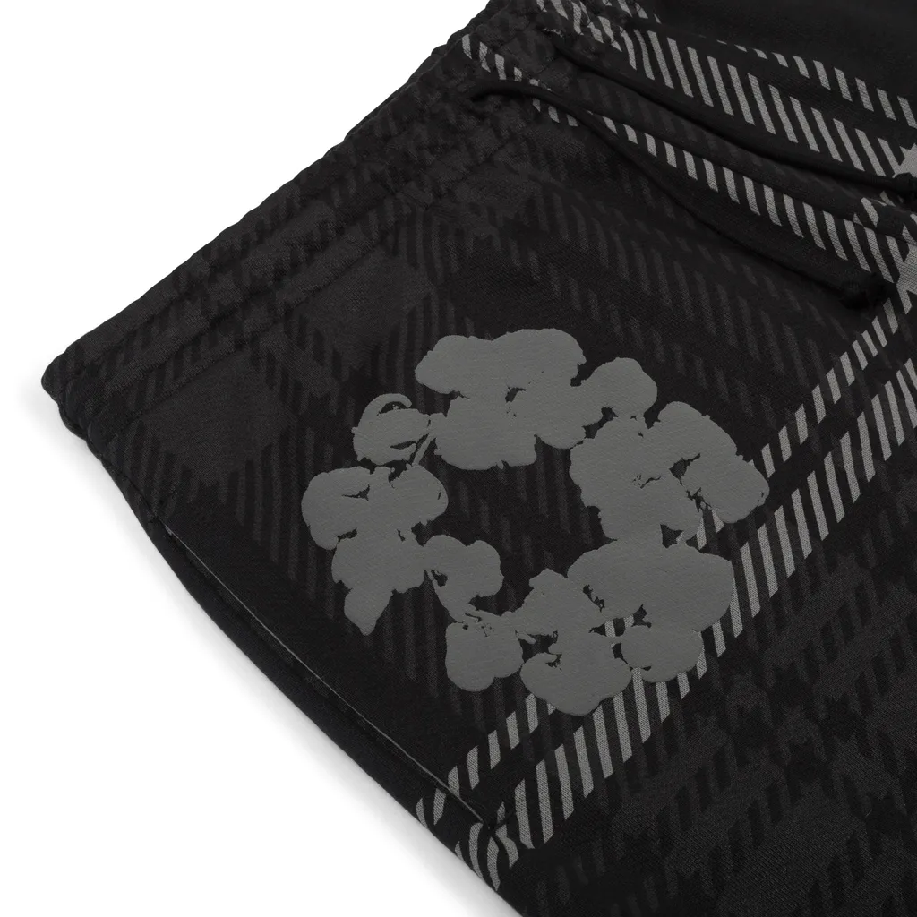 Plaid Cotton Wreath Sweatpant