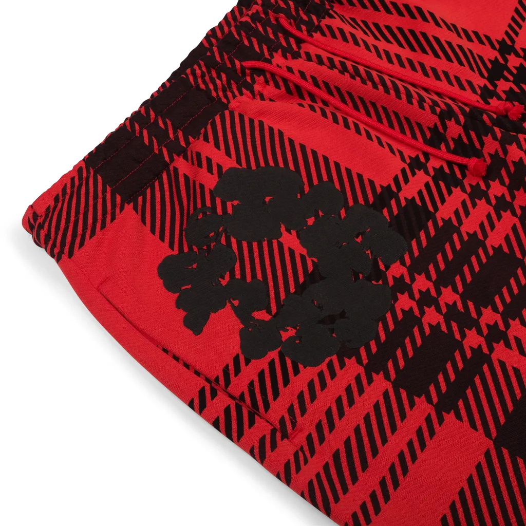 Plaid Cotton Wreath Sweatpant
