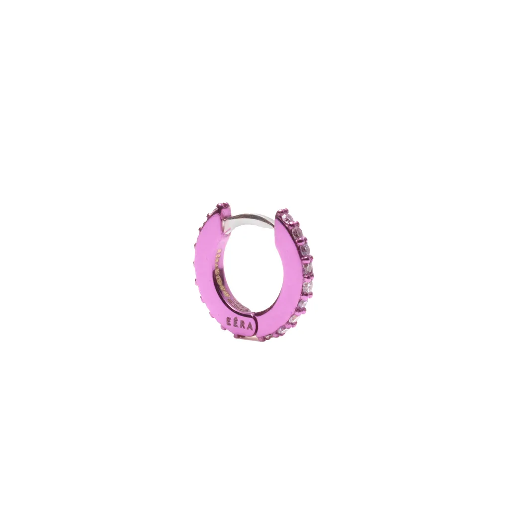 Mini Eera Earring Purple Gold