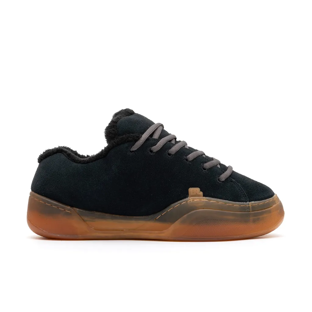 Suede Vamp Skate Sneaker Leath