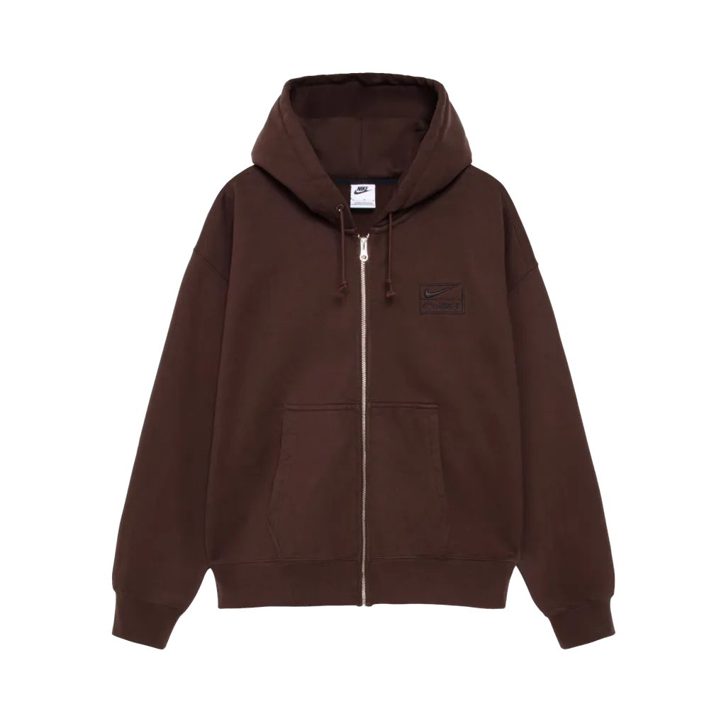 StÜSsy & Nike Stone Washed Fleece Zip Hoodie