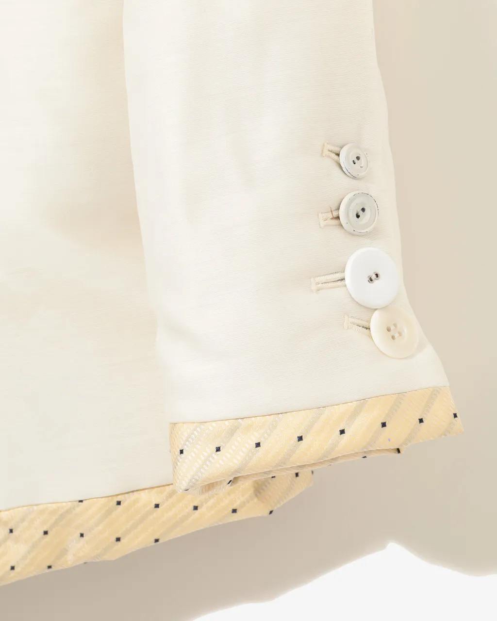 Double Taffeta Chain Belt Jacket