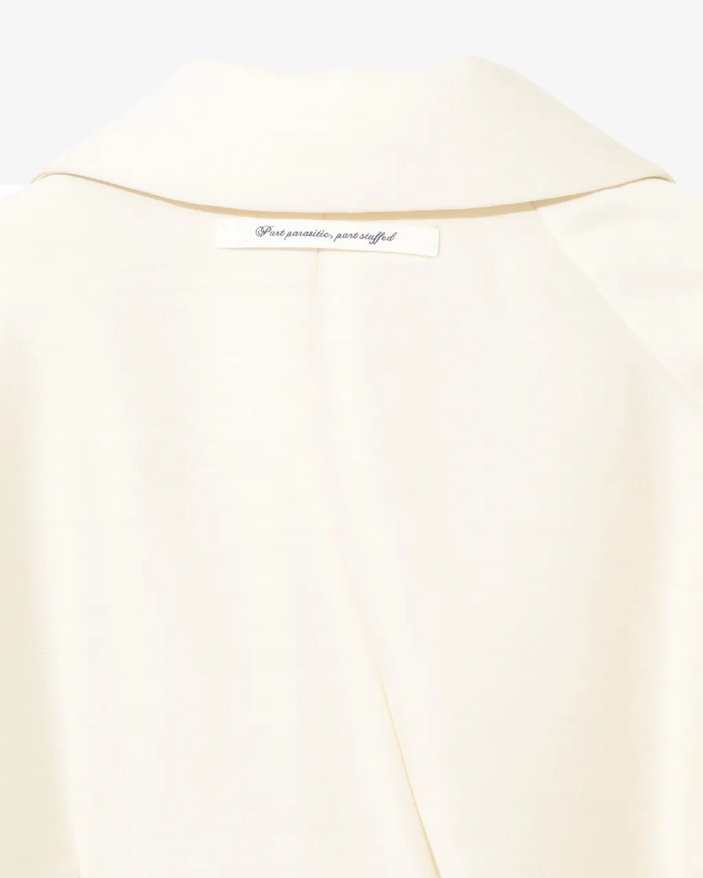 Double Taffeta Chain Belt Jacket