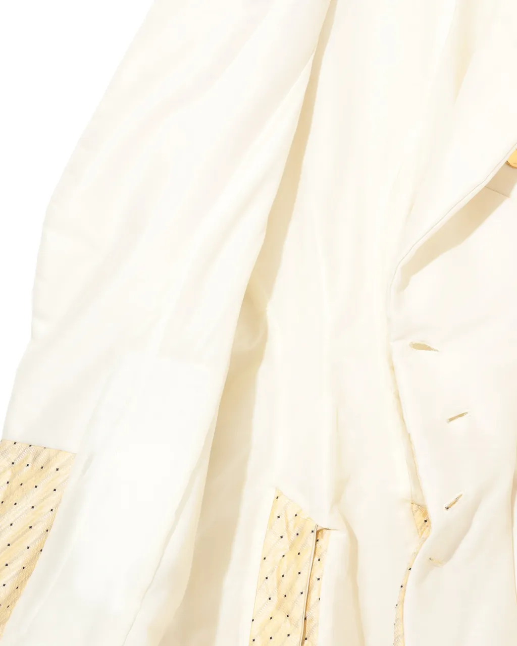 Double Taffeta Chain Belt Jacket