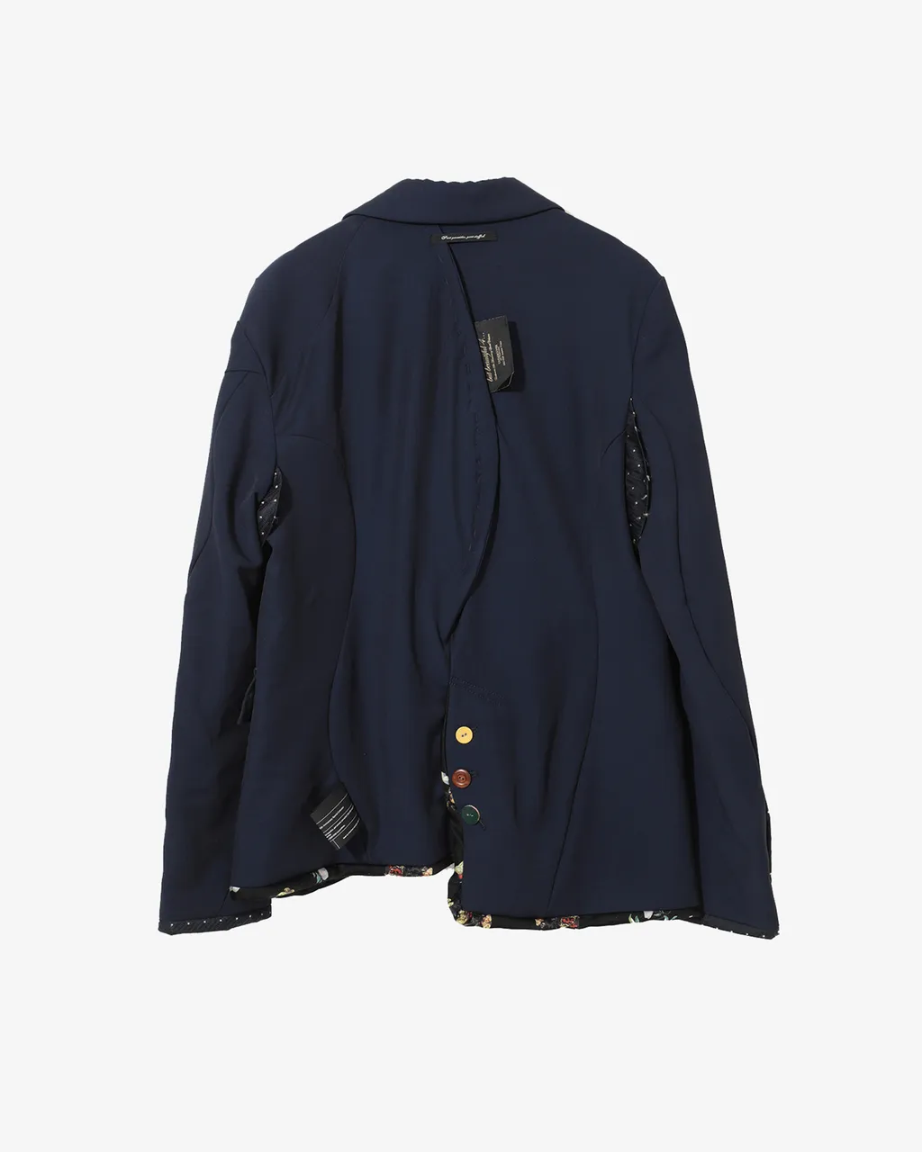 Wool Peaked Label Jacket