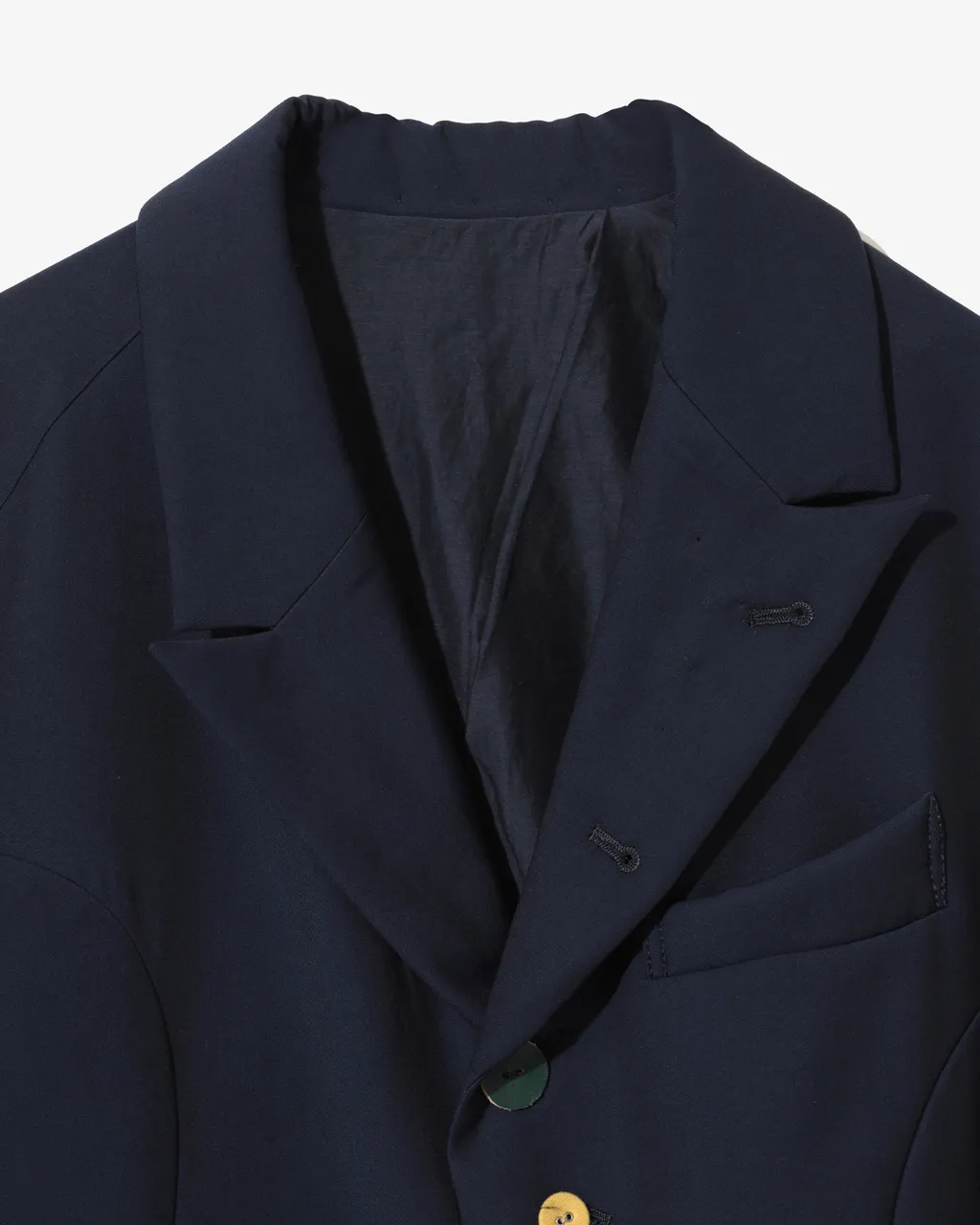 Wool Peaked Label Jacket