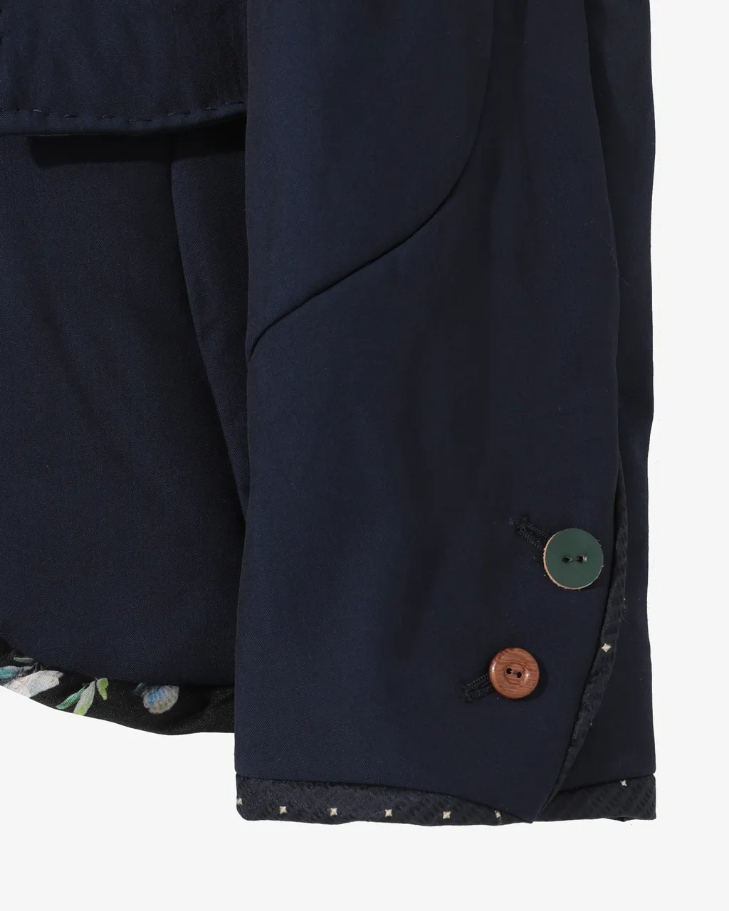 Wool Peaked Label Jacket