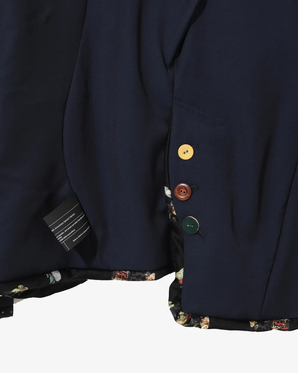 Wool Peaked Label Jacket