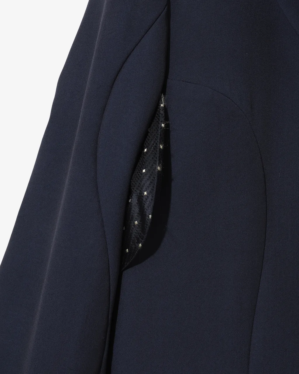 Wool Peaked Label Jacket
