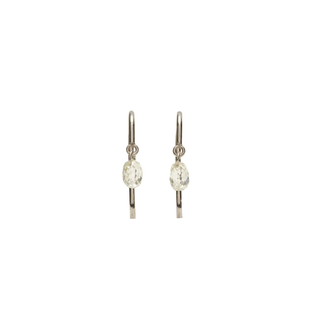 Briolette Dia Earrings