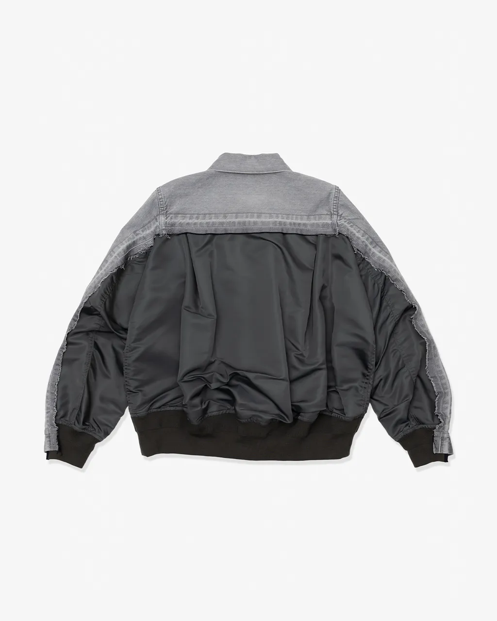 Denim X Nylon Twill Jacket