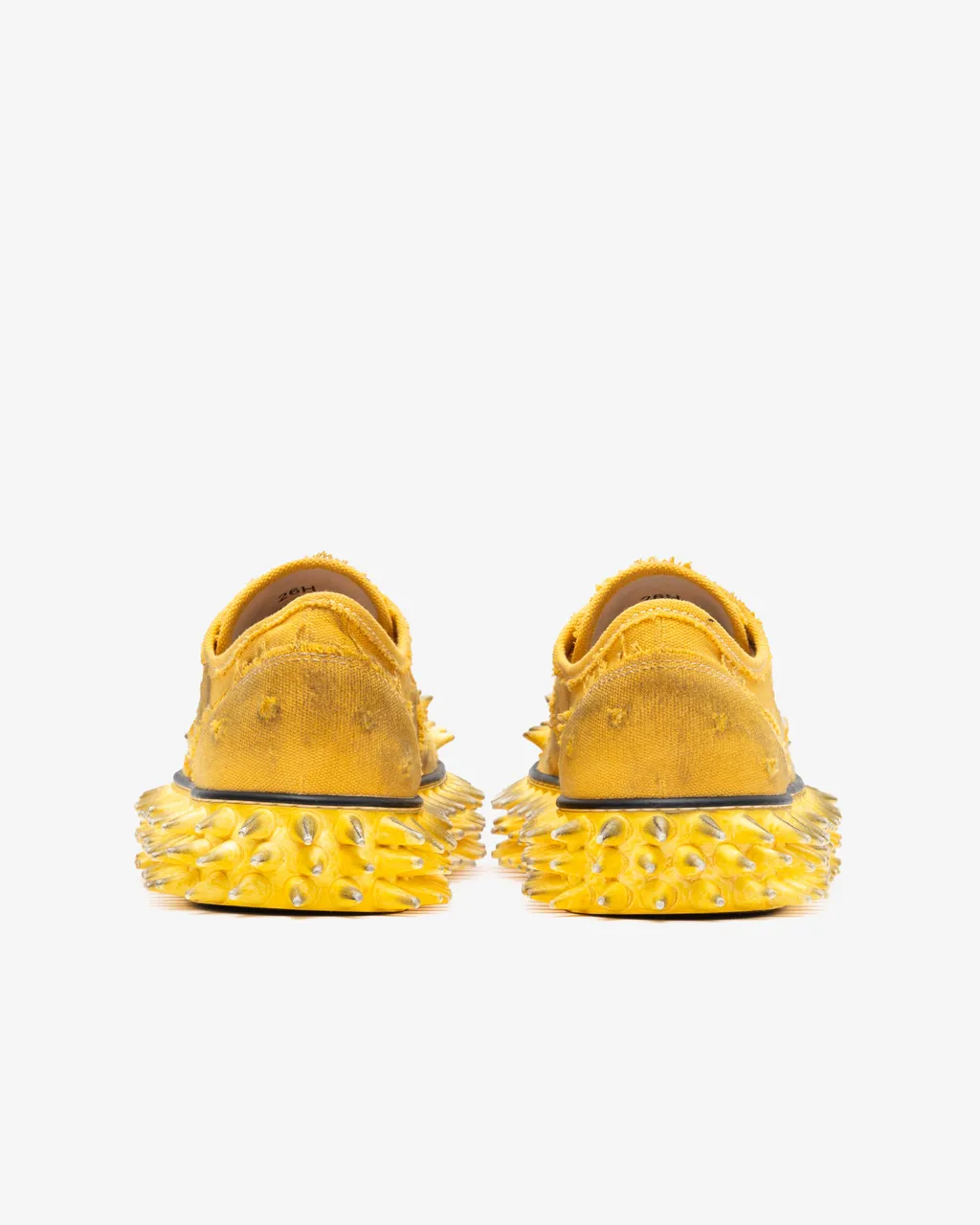 Dirty Spike Toe Cap Canvas Sneaker