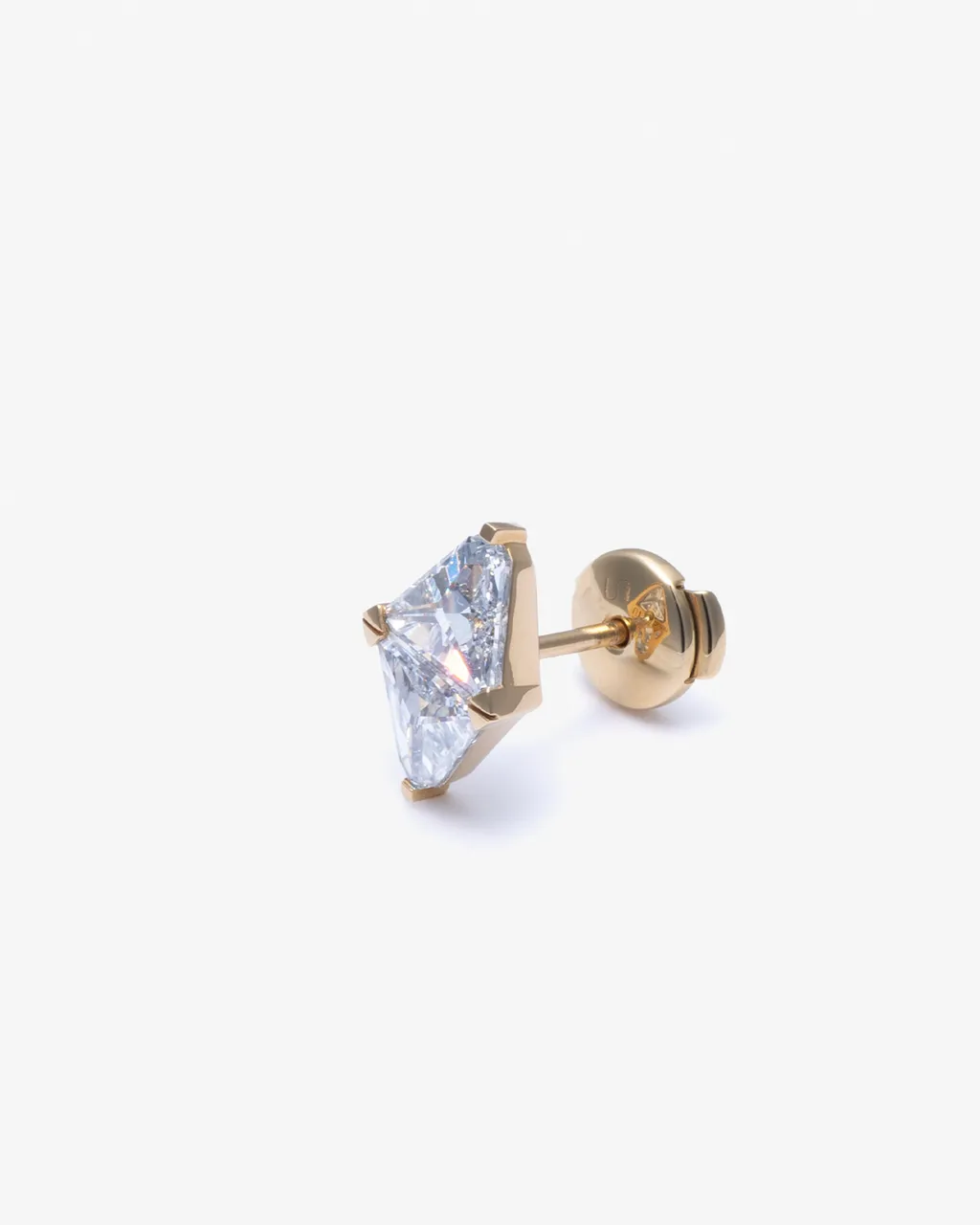 Armor Diamond Single Stud Earring