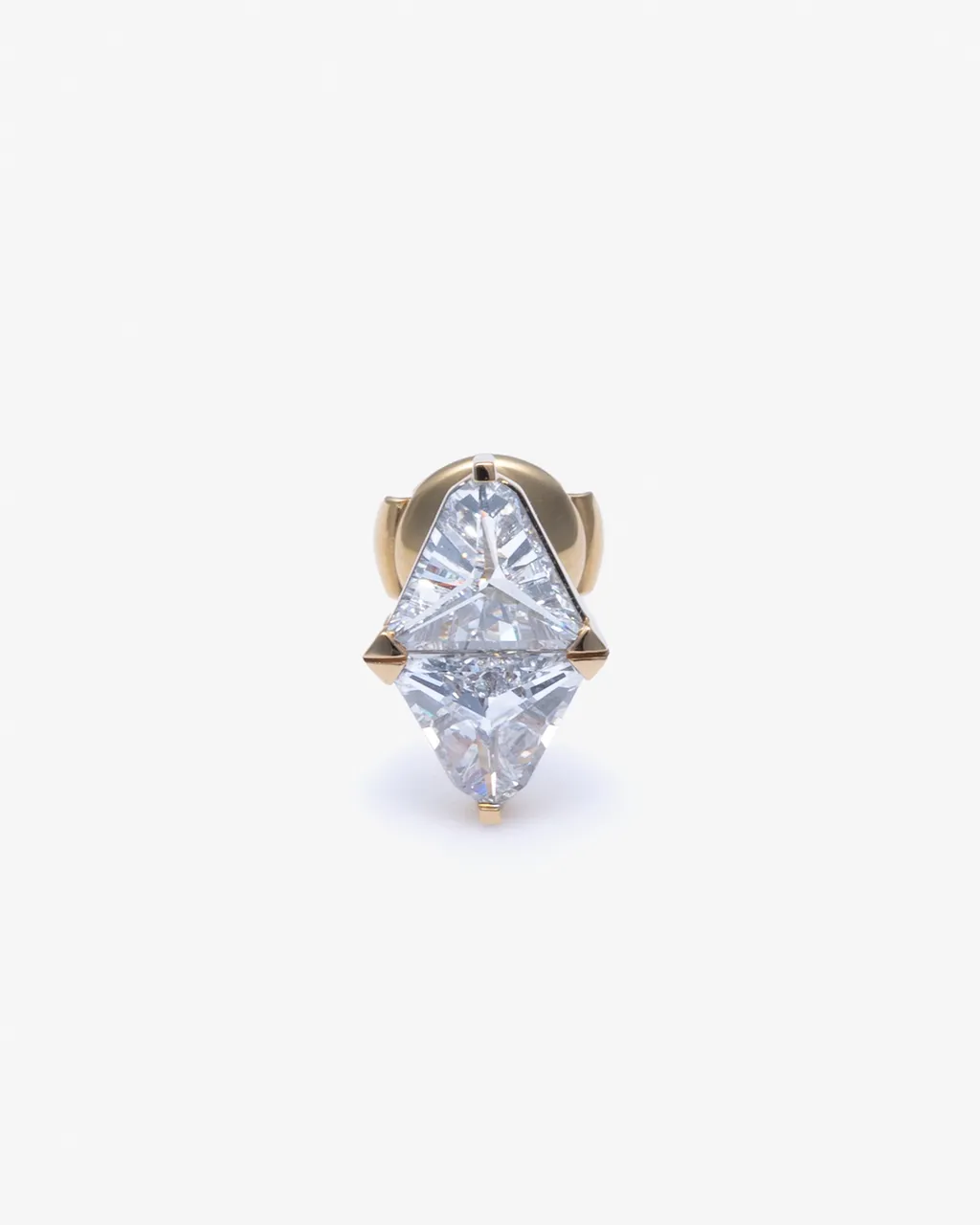 Armor Diamond Single Stud Earring