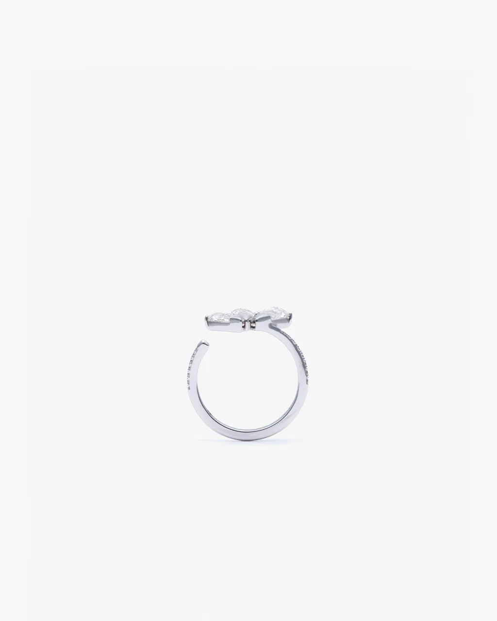 Phoenix Diamond Open Twist Pav Ring