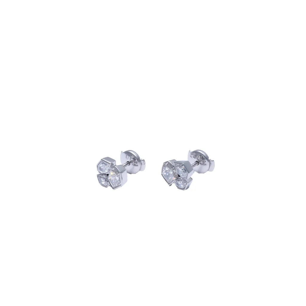 Supernova Diamond Stud Earring