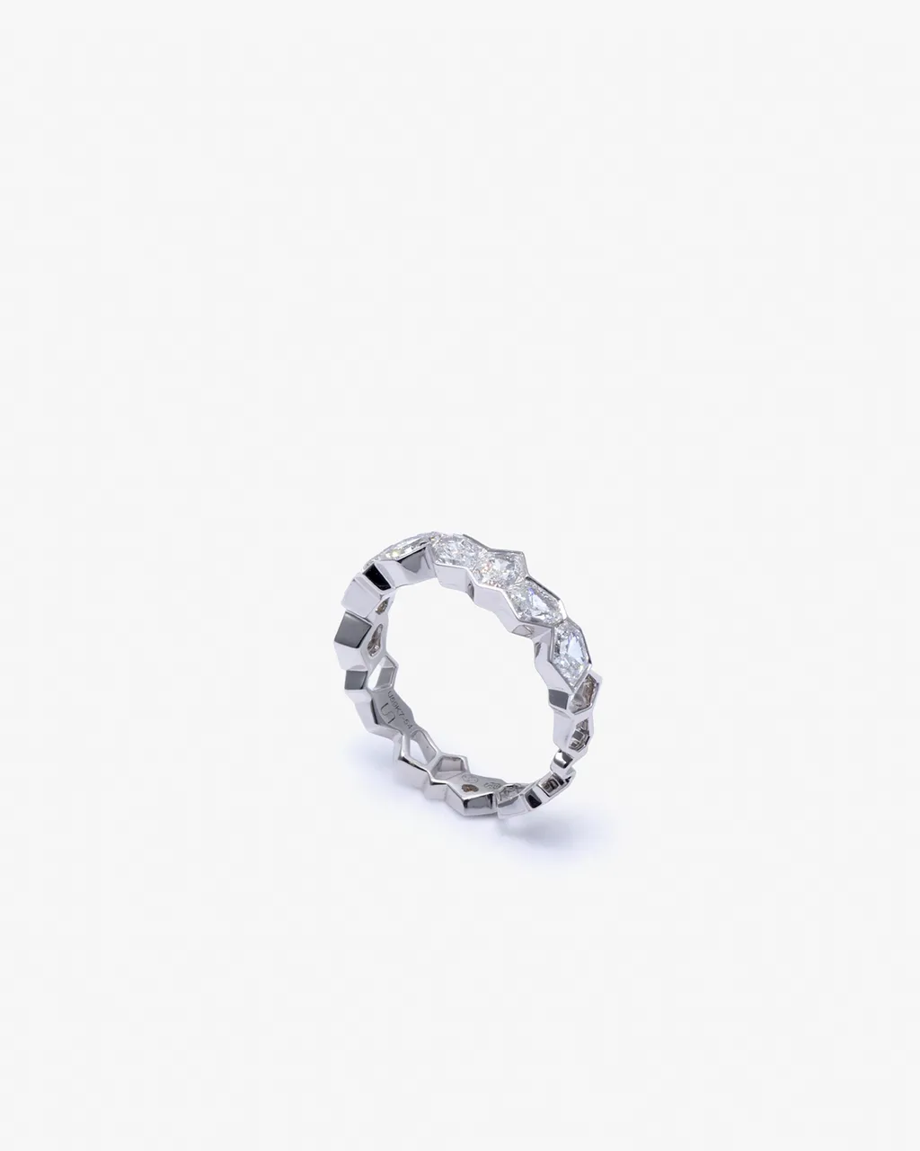 Supernova Diamond Trio Stack Ring