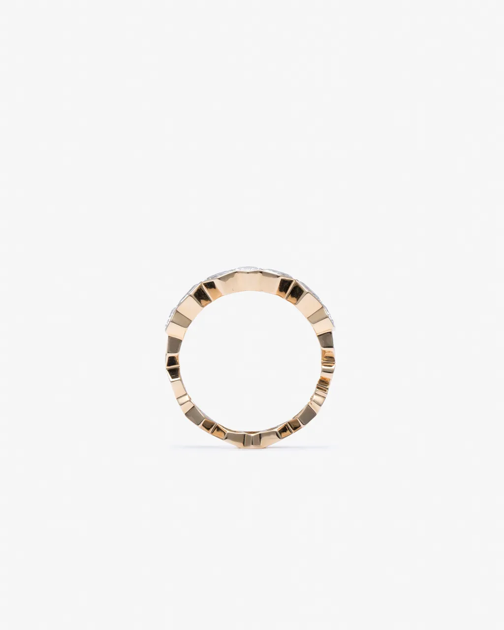 Supernova Diamond Trio Stack Ring