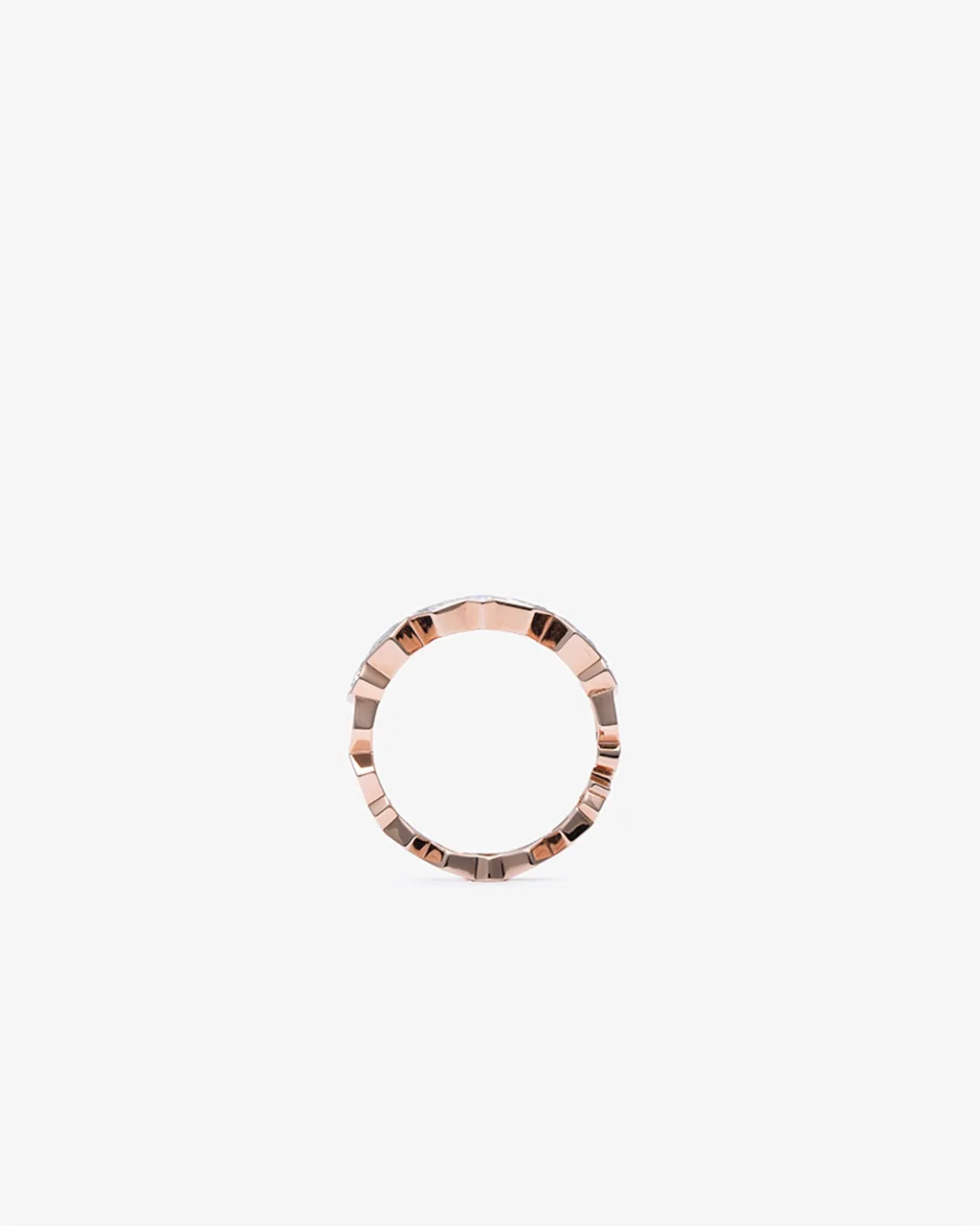 Supernova Diamond Trio Stack Ring