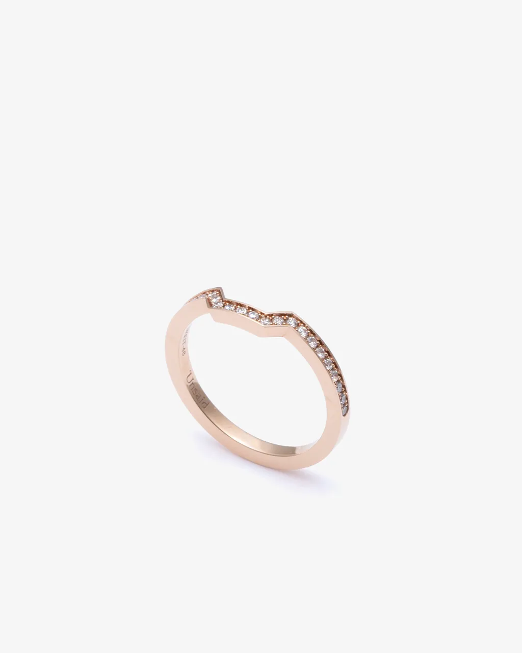 Meta Diamond Pave Band Ring