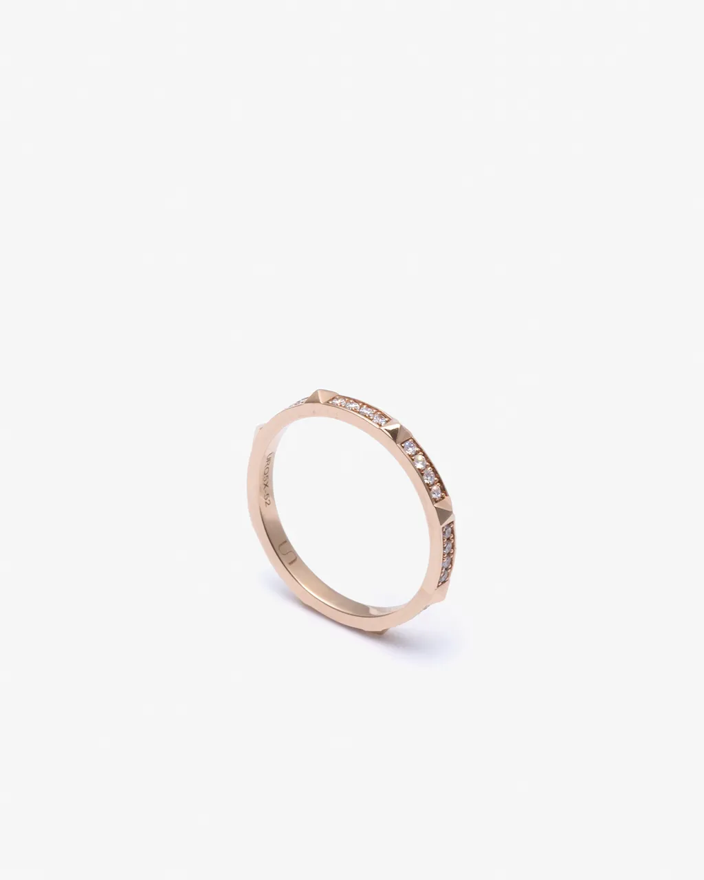 Armor Trilliant Diamond Pave B Ring