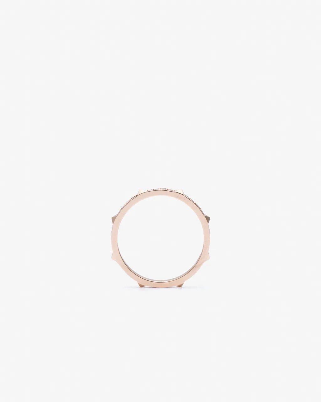 Armor Trilliant Diamond Pave B Ring