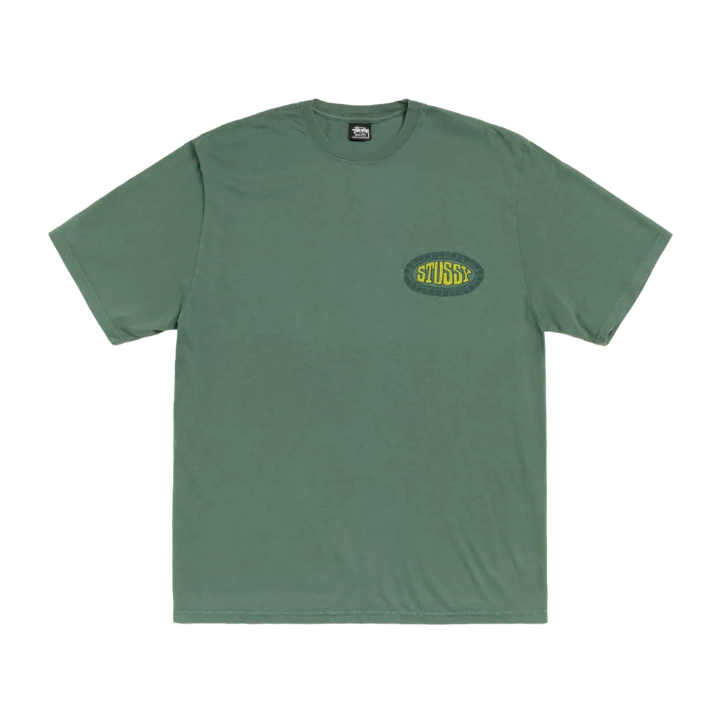 Tile Oval Pig. Dyed Tee