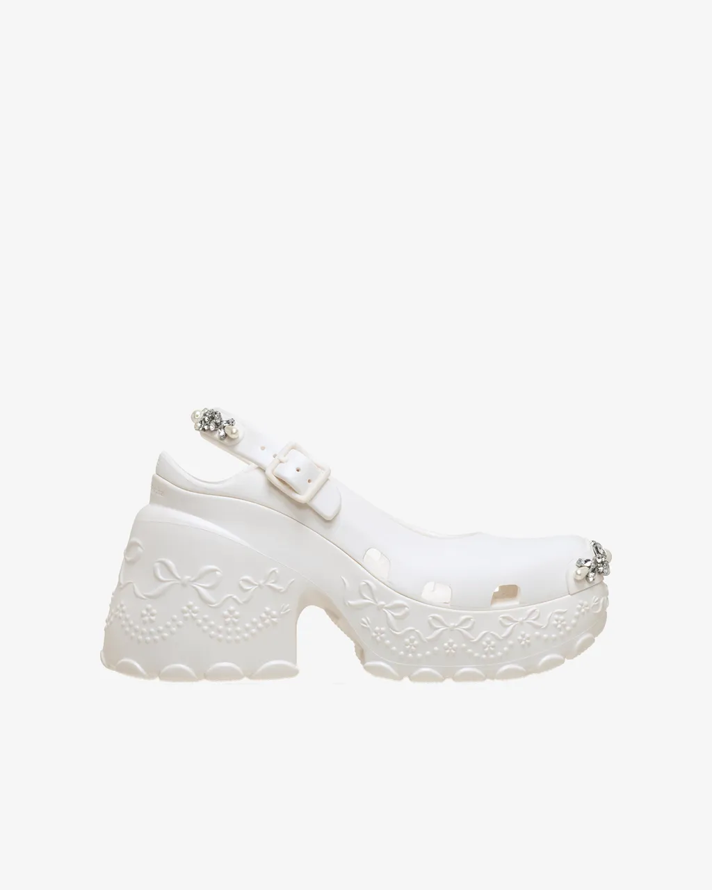 Sr X Crocs Ballerina Platform