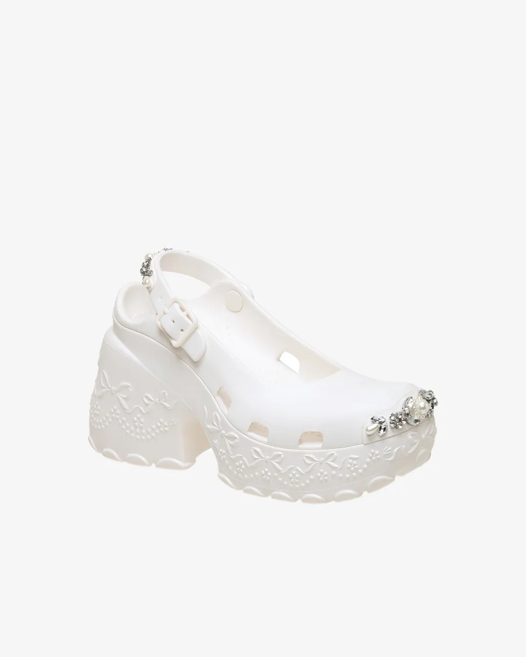 Sr X Crocs Ballerina Platform