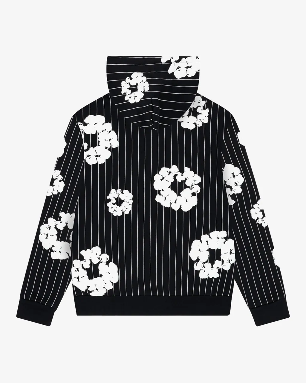 Black Yankees Pinstripe Wreath Hoodie