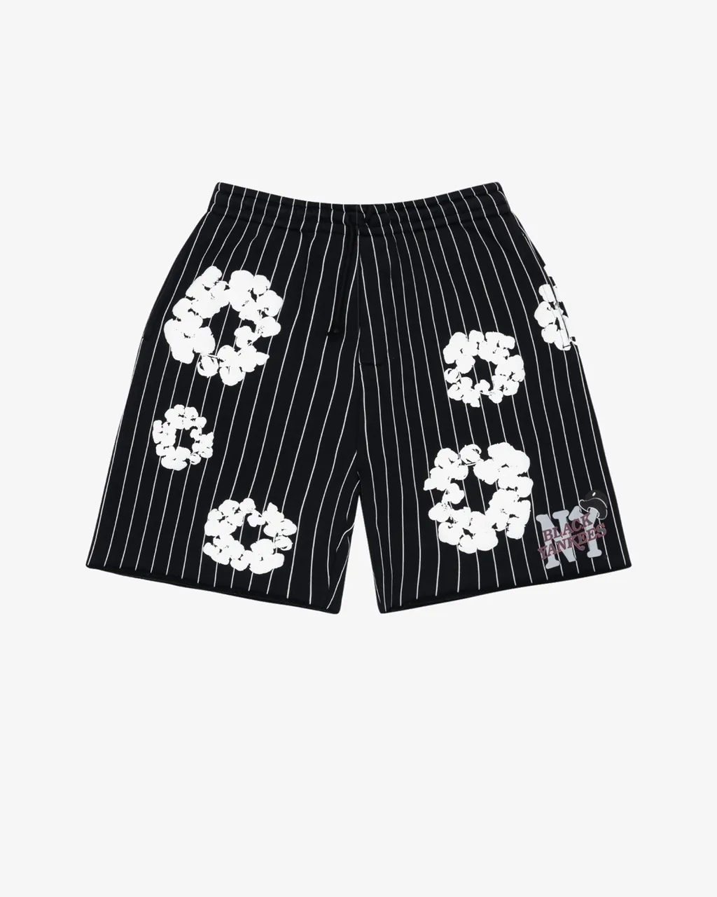 Black Yankees Pinstripe Sweats