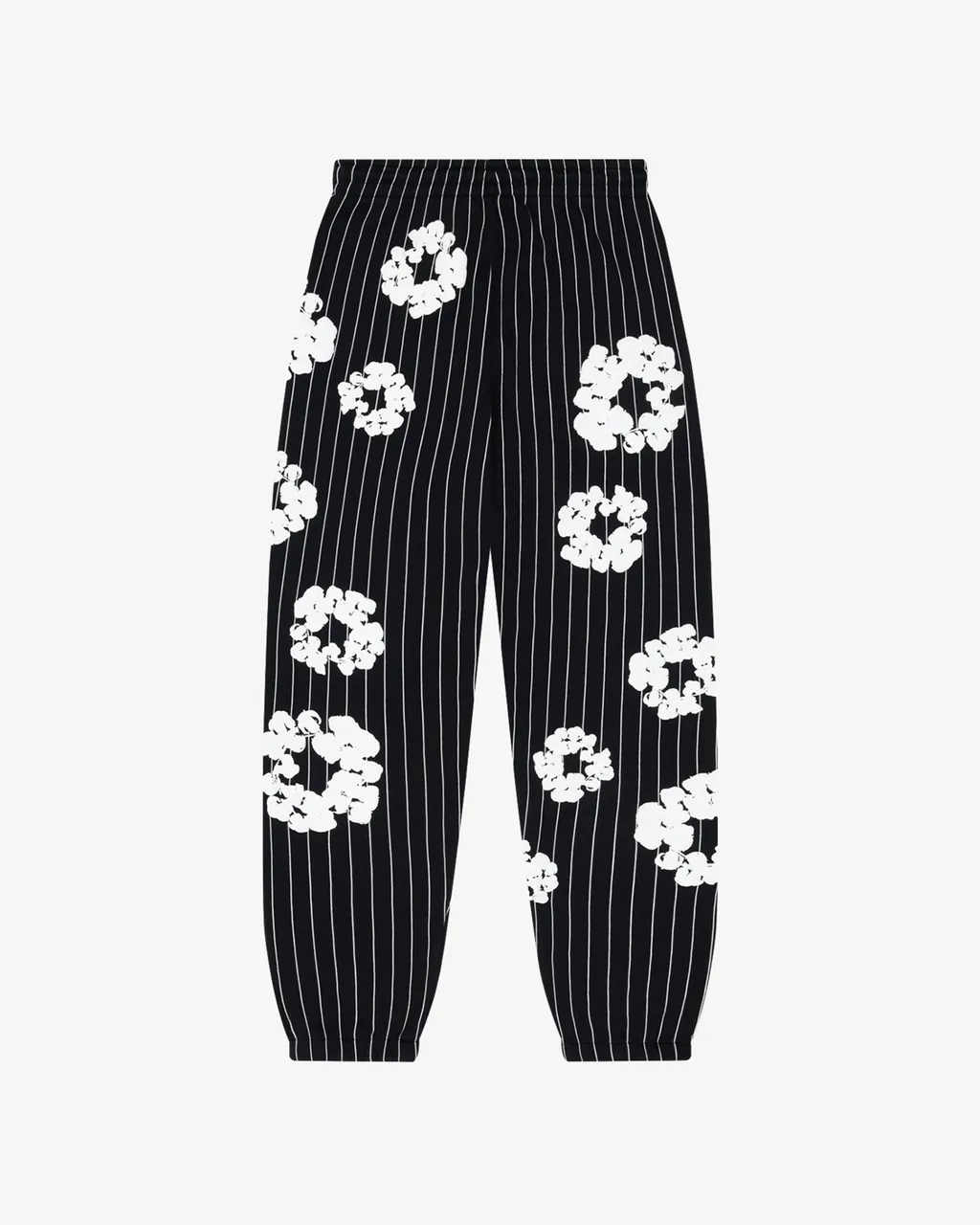 Black Yankees Pinstripe Sweatpants