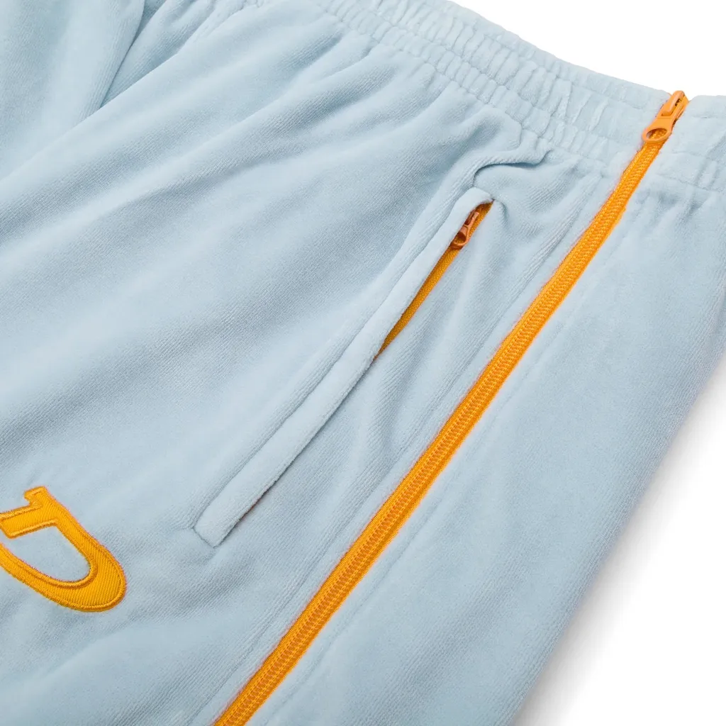 Velour Warmup Track Pants