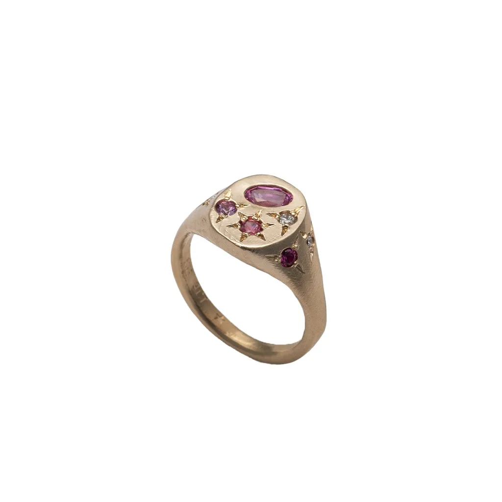 Pink Spazio Ring