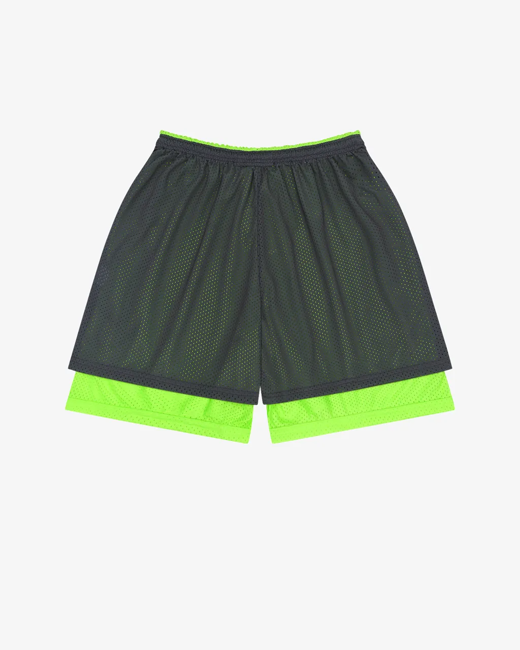 Double Layer Mesh Short Grey