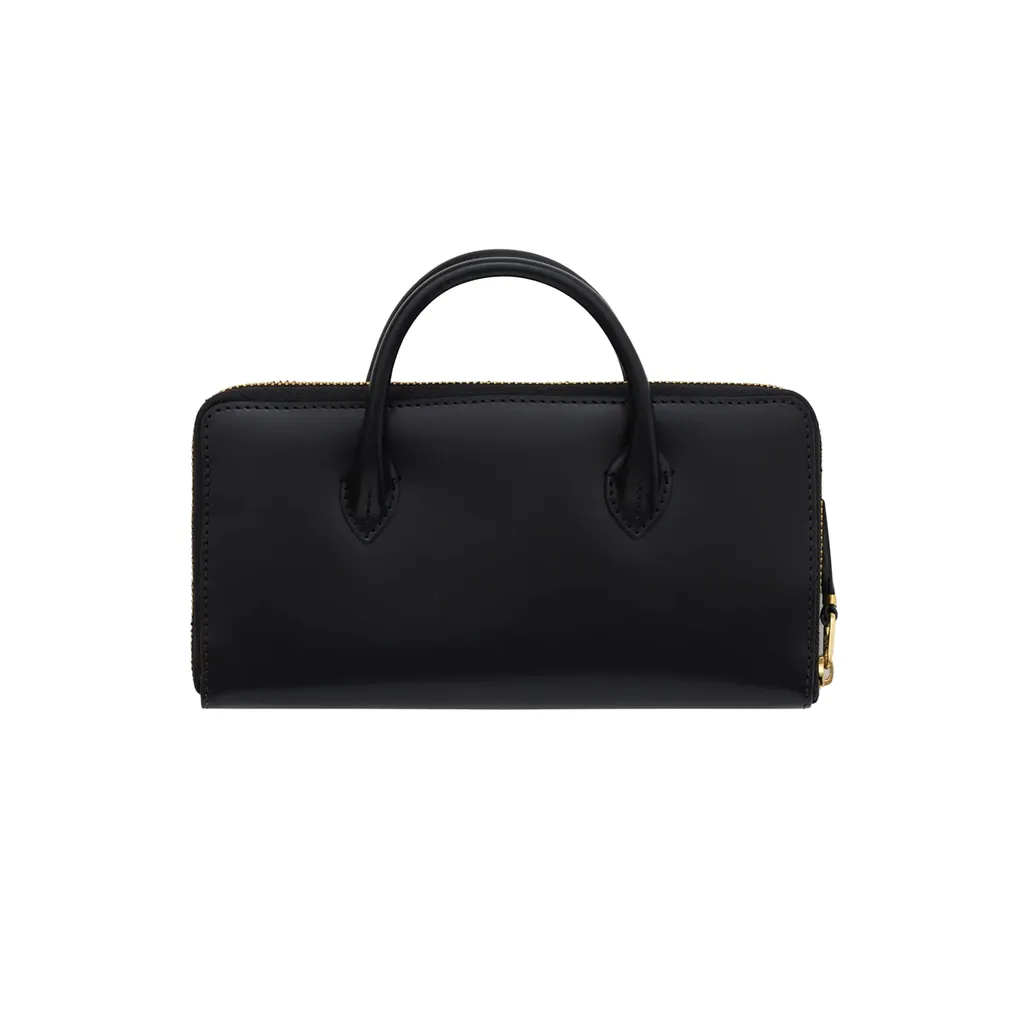 Long Zip Around Wallet With Handle