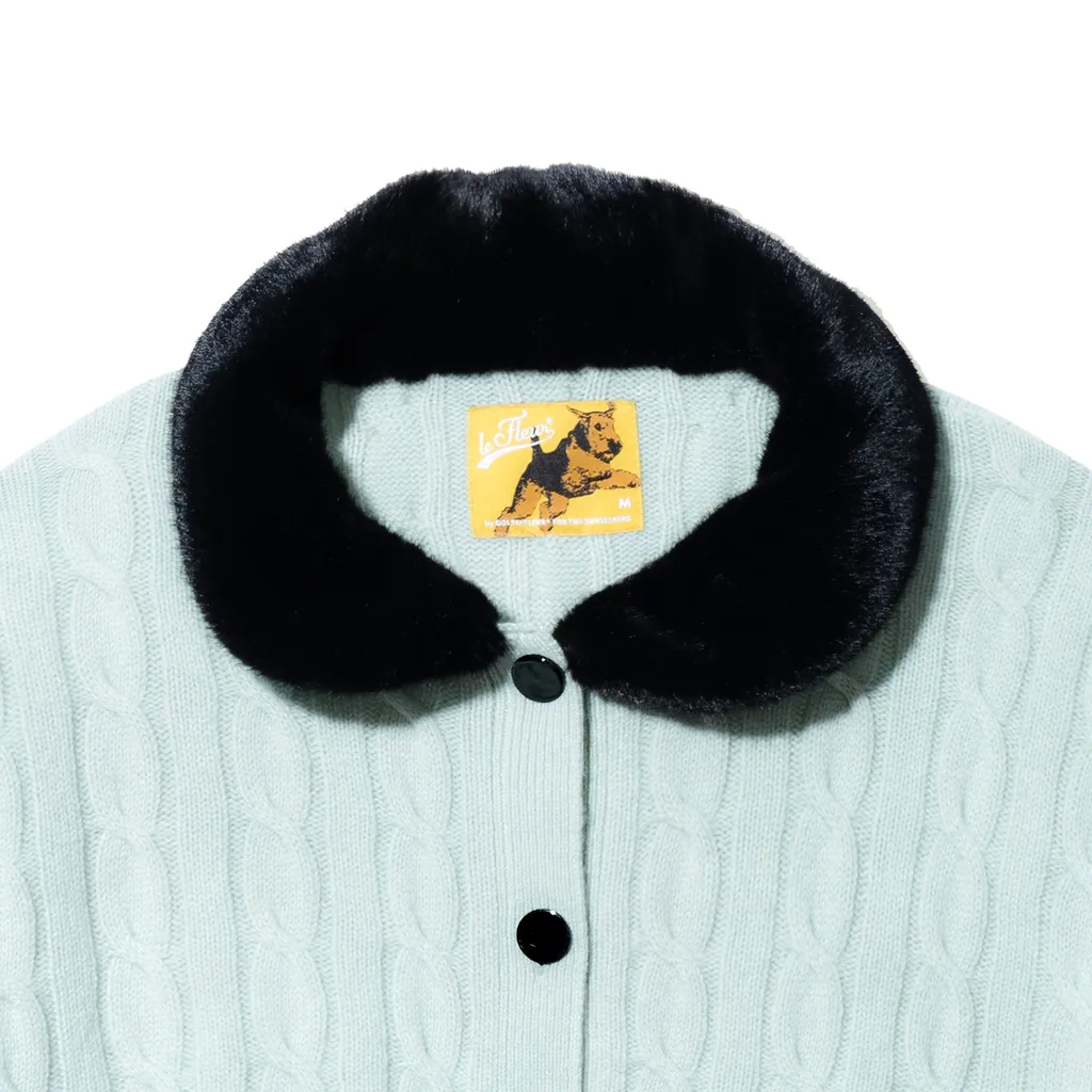 Faux Fur Cardigan