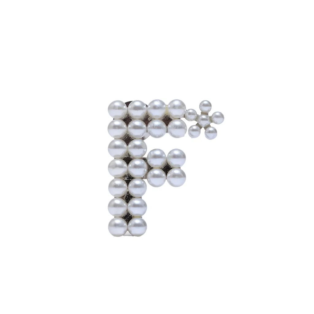 F* Pearl Pin