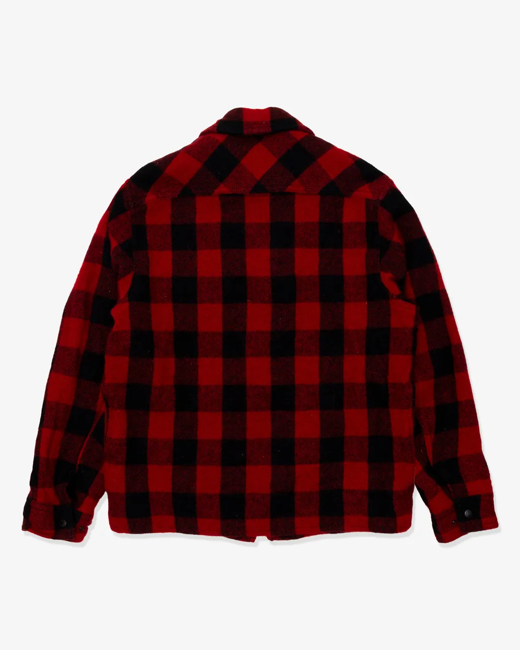 Wool Check Garment Milled Filson W Name