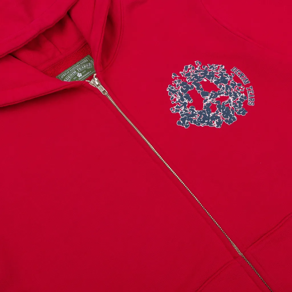 Denim University Zip Hoodie